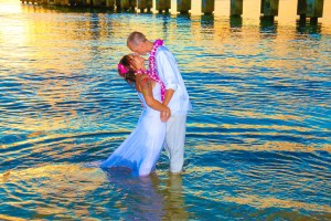 professional beach wedding photography