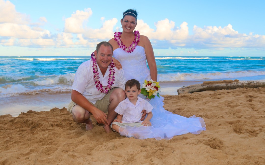 Kauai Familymoon: Kauai Wedding Photography with Kids