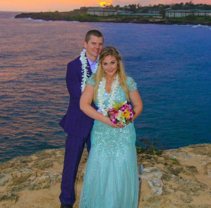 Hyatt & Shipwrecks Beach, Kauai: Angela & Steven (Featured Wedding)